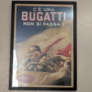 Vintage "Bugatti" 1922; by Marcello Dudovich 24x36